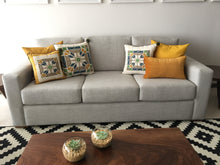 Hand-Embroidered Pillow MARIA DEL ALMA  (Breeze)