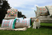 Hand-Embroidered Pillow MARIA BONITA  (Origin)