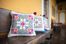 MARIA DEL ALMA Hand-Embroidered Pillow (Chula)