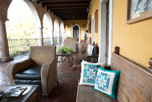 Hand-Embroidered Pillow MARIA DEL ALMA (cielito)