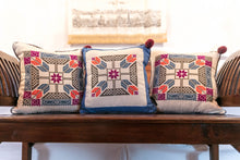 MARIA DEL ALMA Hand-Embroidered Pillow (Chula)